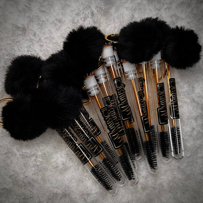 Keychain Spoolie Brushes - Maybach Minks 